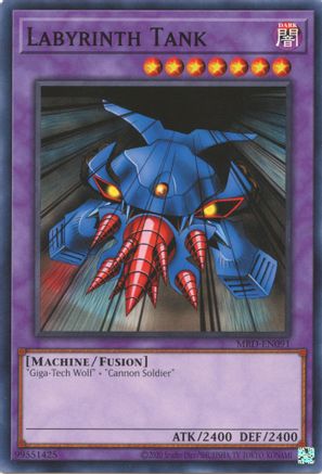 Labyrinth Tank (MRD-EN091) - Metal Raiders (25th Anniversary Edition) Unlimited - Premium Yugioh Single from Konami - Just $0.25! Shop now at Game Crave Tournament Store