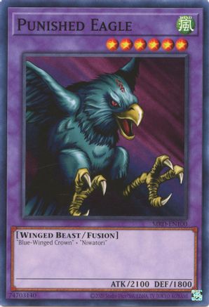 Punished Eagle (MRD-EN100) - Metal Raiders (25th Anniversary Edition) Unlimited - Premium Yugioh Single from Konami - Just $0.25! Shop now at Game Crave Tournament Store