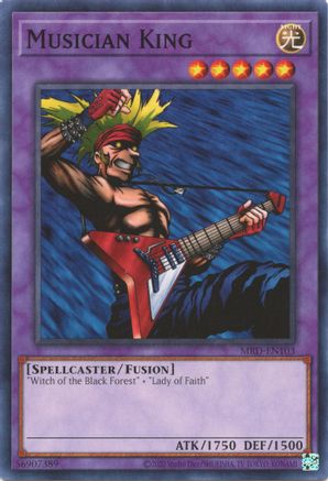 Musician King (MRD-EN103) - Metal Raiders (25th Anniversary Edition) Unlimited - Premium Yugioh Single from Konami - Just $0.23! Shop now at Game Crave Tournament Store