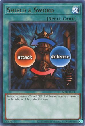 Shield & Sword (MRD-EN131) - Metal Raiders (25th Anniversary Edition) Unlimited - Premium Yugioh Single from Konami - Just $0.26! Shop now at Game Crave Tournament Store