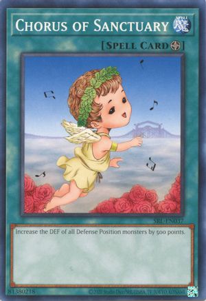 Chorus of Sanctuary (SRL-EN037) - Spell Ruler (25th Anniversary Edition) Unlimited - Premium Yugioh Single from Konami - Just $0.25! Shop now at Game Crave Tournament Store