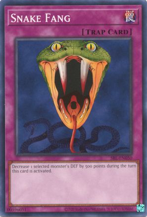 Snake Fang (SRL-EN050) - Spell Ruler (25th Anniversary Edition) Unlimited - Premium Yugioh Single from Konami - Just $0.25! Shop now at Game Crave Tournament Store