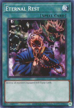 Eternal Rest (SRL-EN060) - Spell Ruler (25th Anniversary Edition) Unlimited - Premium Yugioh Single from Konami - Just $0.25! Shop now at Game Crave Tournament Store