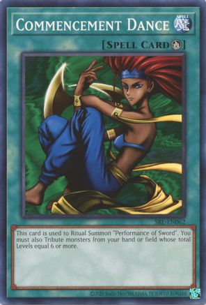 Commencement Dance (SRL-EN062) - Spell Ruler (25th Anniversary Edition) Unlimited - Premium Yugioh Single from Konami - Just $0.25! Shop now at Game Crave Tournament Store