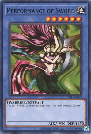 Performance of Sword (SRL-EN067) - Spell Ruler (25th Anniversary Edition) Unlimited - Premium Yugioh Single from Konami - Just $0.25! Shop now at Game Crave Tournament Store