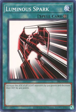 Luminous Spark (SRL-EN100) - Spell Ruler (25th Anniversary Edition) Unlimited - Premium Yugioh Single from Konami - Just $0.25! Shop now at Game Crave Tournament Store