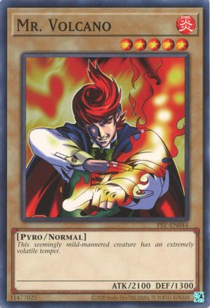 Mr. Volcano (PSV-EN044) - Pharaoh's Servant (25th Anniversary Edition) Unlimited - Premium Yugioh Single from Konami - Just $0.25! Shop now at Game Crave Tournament Store
