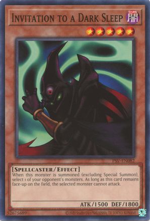 Invitation to a Dark Sleep (PSV-EN082) - Pharaoh's Servant (25th Anniversary Edition) Unlimited - Premium Yugioh Single from Konami - Just $0.25! Shop now at Game Crave Tournament Store