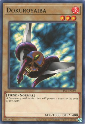 Dokuroyaiba (PSV-EN099) - Pharaoh's Servant (25th Anniversary Edition) Unlimited - Premium Yugioh Single from Konami - Just $0.25! Shop now at Game Crave Tournament Store