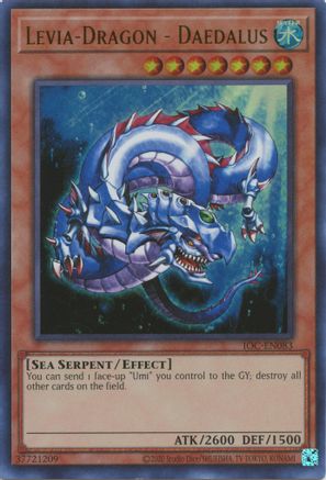 Levia-Dragon - Daedalus (IOC-EN083) - Invasion of Chaos (25th Anniversary Edition) Unlimited - Premium Yugioh Single from Konami - Just $2.26! Shop now at Game Crave Tournament Store