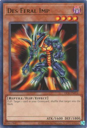 Des Feral Imp (DCR-EN014) - Dark Crisis (25th Anniversary Edition) Unlimited - Premium Yugioh Single from Konami - Just $0.34! Shop now at Game Crave Tournament Store