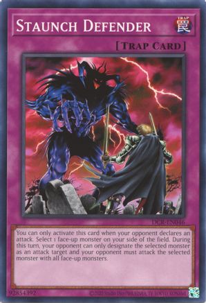 Staunch Defender (DCR-EN046) - Dark Crisis (25th Anniversary Edition) Unlimited - Premium Yugioh Single from Konami - Just $0.25! Shop now at Game Crave Tournament Store