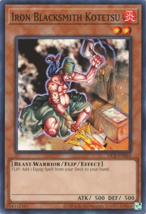 Iron Blacksmith Kotetsu (DCR-EN064) - Dark Crisis (25th Anniversary Edition) Unlimited - Premium Yugioh Single from Konami - Just $0.27! Shop now at Game Crave Tournament Store