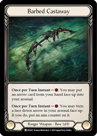 Barbed Castaway (AZL002) - Blitz Deck: Outsiders - Azalea