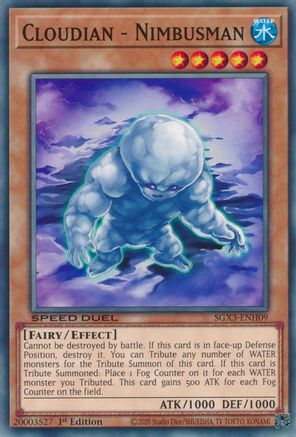 Game Crave Tournament Store - Cloudian - Nimbusman (SGX3-ENH09)