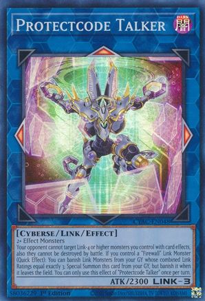 Protectcode Talker (CYAC-EN048) - Cyberstorm Access 1st Edition - Premium Yugioh Single from Konami - Just $0.75! Shop now at Game Crave Tournament Store