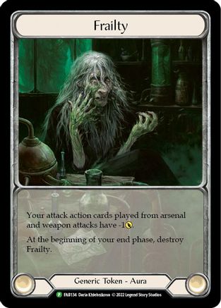 Frailty (FAB134) - Flesh and Blood: Promo Cards Rainbow Foil