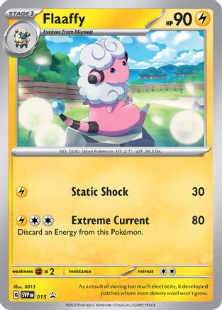 Flaaffy - SVP015 SVP015 - SV Scarlet & Violet Promo Cards