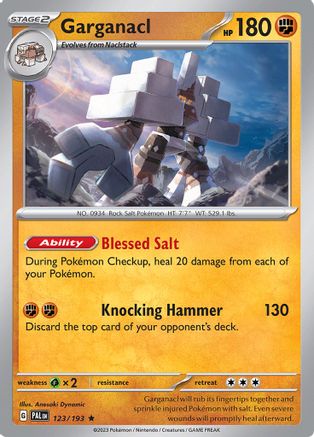 Game Crave Tournament Store - Garganacl 123 - SV02 Paldea Evolved Reverse Holofoil Game Crave Tournament Store - Garganacl 123 - SV02 Paldea Evolved Reverse Holofoil