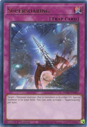 Supersoaring (WISU-EN007) - Wild Survivors 1st Edition - Premium Yugioh Single from Konami - Just $0.25! Shop now at Game Crave Tournament Store