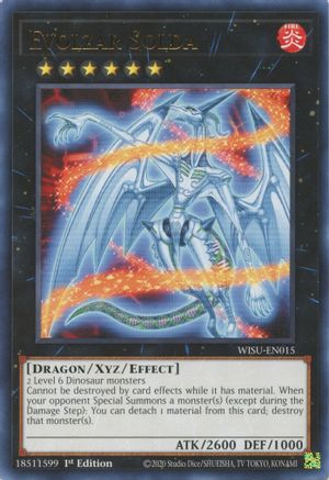Evolzar Solda (WISU-EN015) - Wild Survivors 1st Edition - Premium Yugioh Single from Konami - Just $0.25! Shop now at Game Crave Tournament Store