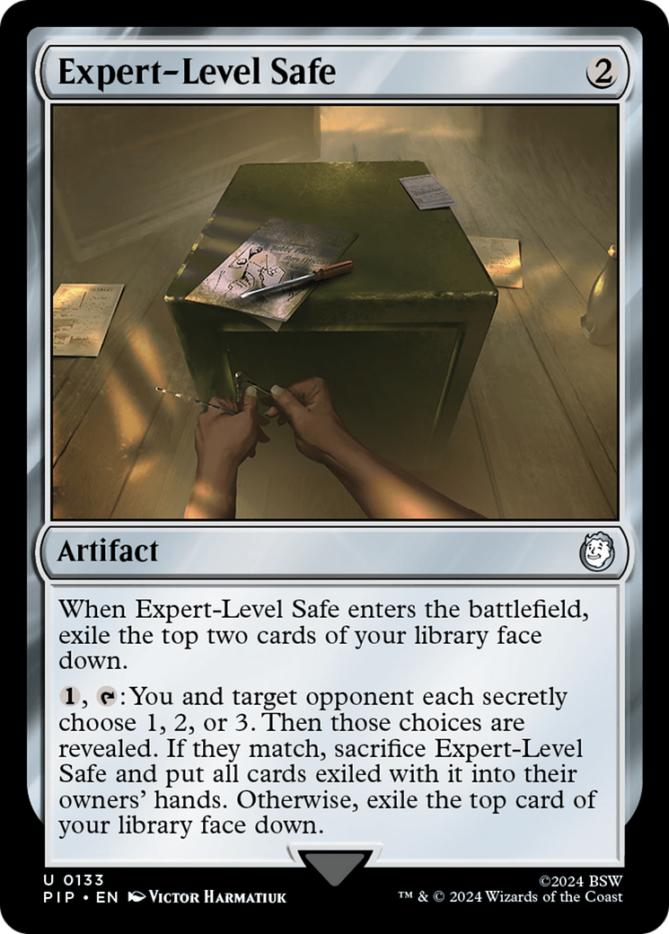 Expert-Level Safe (PIP-133) - Fallout Foil - Premium MTG Single from Wizards of the Coast - Just $0.56! Shop now at Game Crave Tournament Store