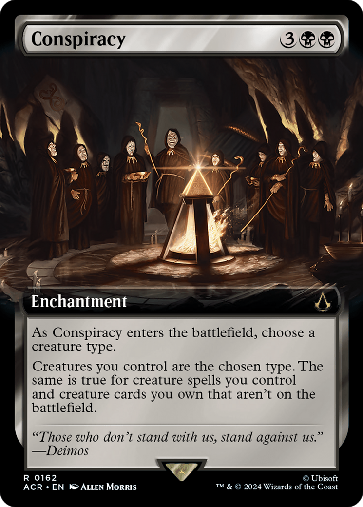 Conspiracy (ACR-162) - Assassin's Creed: (Extended Art) - Premium MTG Single from Wizards of the Coast - Just $0.29! Shop now at Game Crave Tournament Store