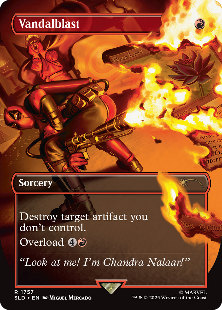 Vandalblast (1757) (SLD-1757) - Secret Lair Drop Series - Premium MTG Single from Wizards of the Coast - Just $0.51! Shop now at Game Crave Tournament Store