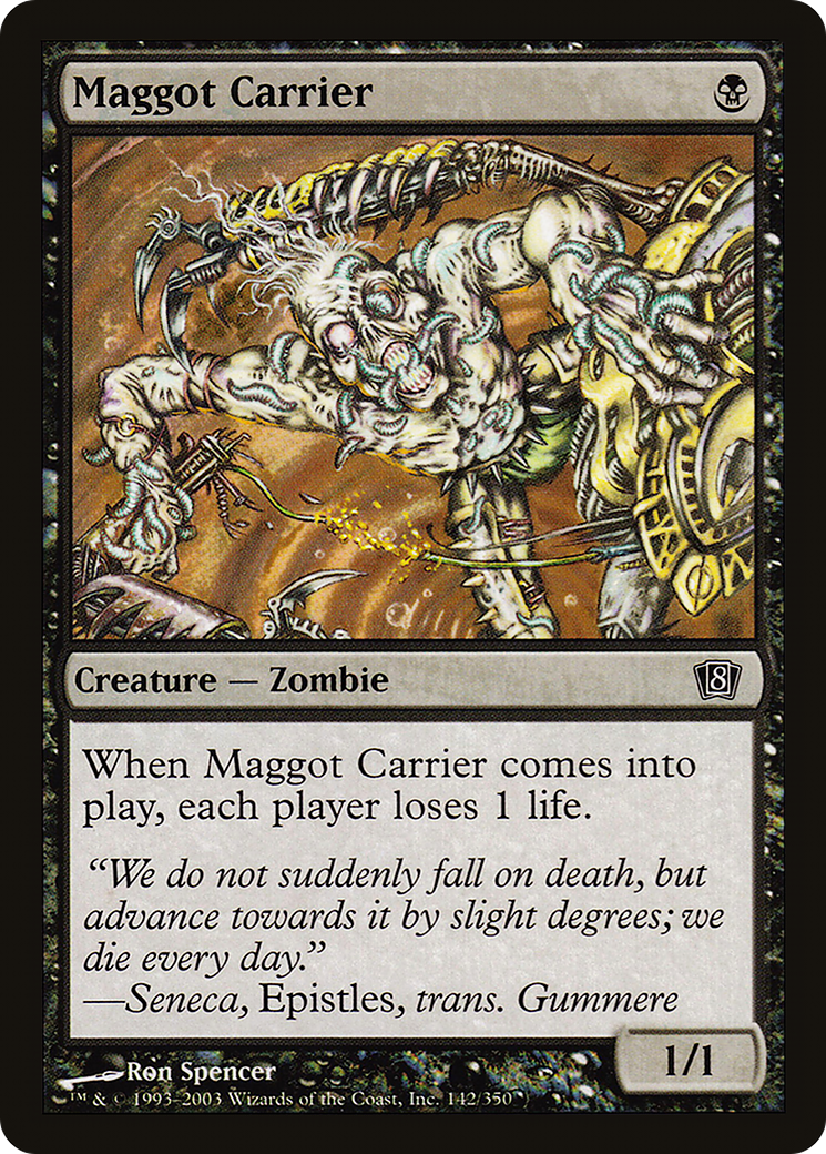 Maggot Carrier (8ED-142★) - 8th Edition Foil