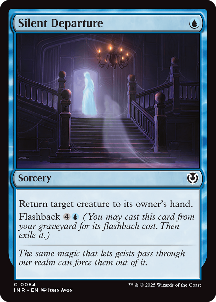 Silent Departure (-084) - Innistrad Remastered Foil - Premium MTG Single from Wizards of the Coast - Just $0.25! Shop now at Game Crave Tournament Store