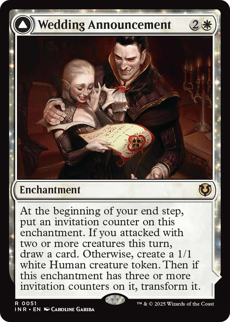 Wedding Announcement // Wedding Festivity (-051) - Innistrad Remastered - Premium MTG Single from Wizards of the Coast - Just $0.31! Shop now at Game Crave Tournament Store