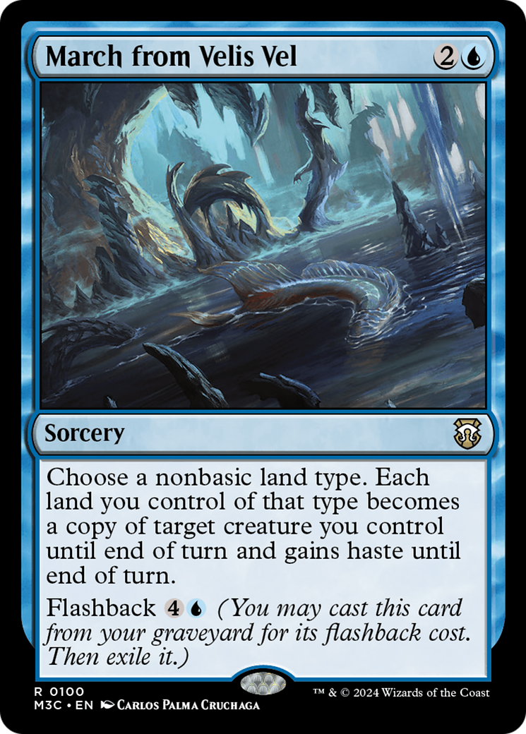March from Velis Vel (M3C-100) - Modern Horizons 3 Commander - Premium MTG Single from Wizards of the Coast - Just $0.25! Shop now at Game Crave Tournament Store