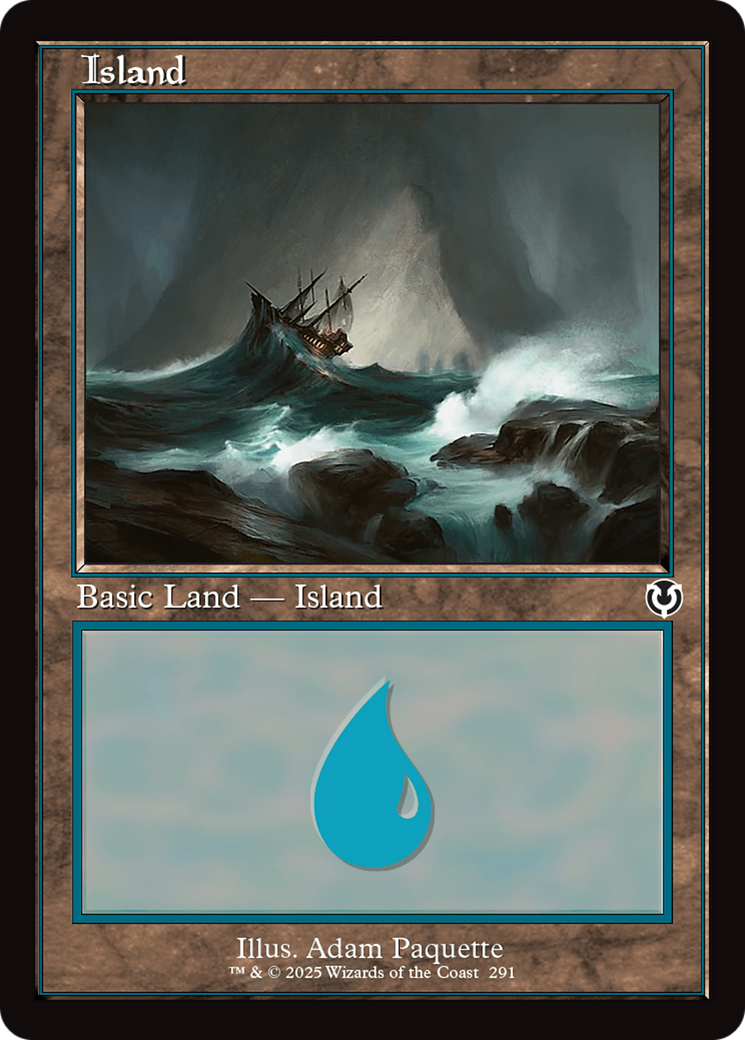 Island (291) (Retro Frame) (-291) - Innistrad Remastered Foil - Premium MTG Single from Wizards of the Coast - Just $0.26! Shop now at Game Crave Tournament Store