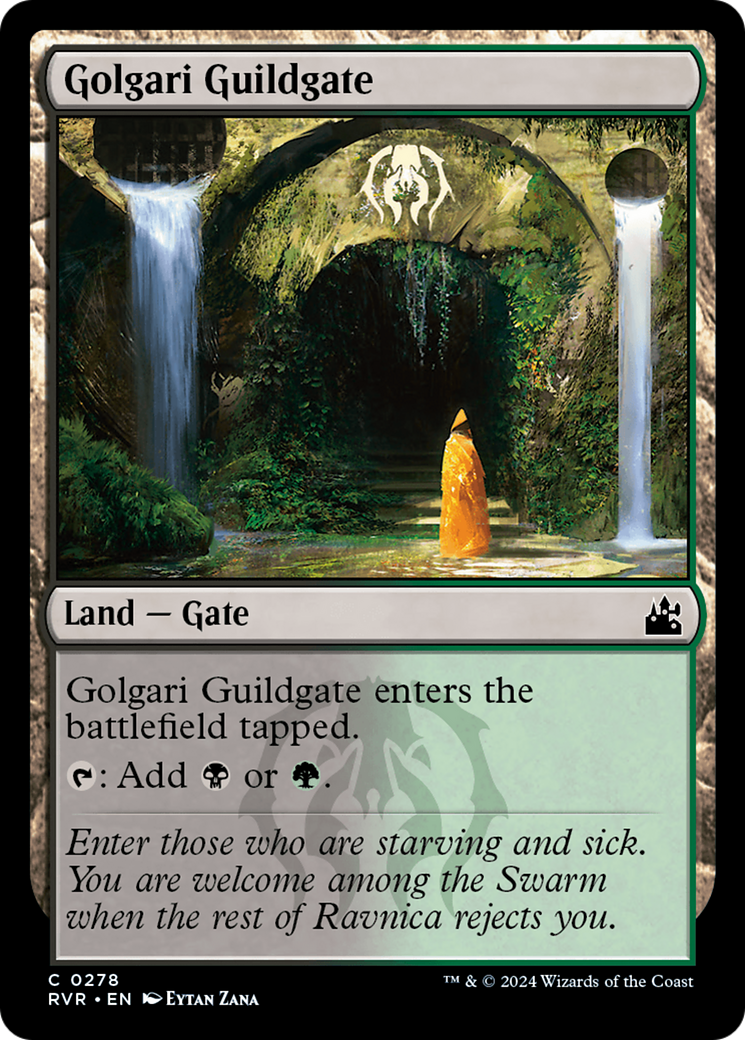 Golgari Guildgate (RVR-278) - Ravnica Remastered Foil - Premium MTG Single from Wizards of the Coast - Just $0.25! Shop now at Game Crave Tournament Store
