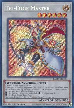 Tri-Edge Master (BLMR-EN008) - Battles of Legend: Monstrous Revenge 1st Edition - Premium Yugioh Single from Konami - Just $0.32! Shop now at Game Crave Tournament Store
