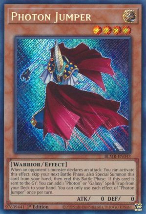 Photon Jumper (BLMR-EN043) - Battles of Legend: Monstrous Revenge 1st Edition - Premium Yugioh Single from Konami - Just $0.81! Shop now at Game Crave Tournament Store