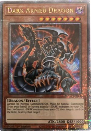 Dark Armed Dragon (Quarter Century Secret Rare) (BLMR-EN054) - Battles of Legend: Monstrous Revenge 1st Edition - Premium Yugioh Single from Konami - Just $91.56! Shop now at Game Crave Tournament Store