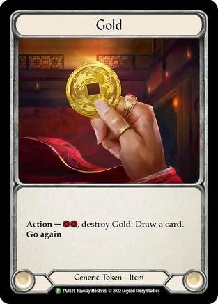 Gold (FAB121) - Flesh and Blood: Promo Cards Cold Foil
