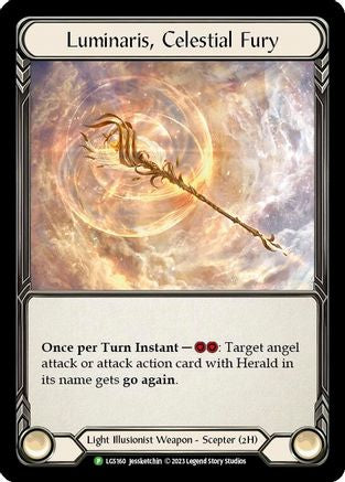 Luminaris, Celestial Fury (LGS160) - Flesh and Blood: Promo Cards Cold Foil