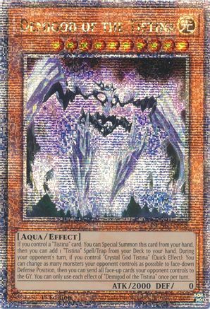 Demigod of the Tistina (Quarter Century Secret Rare) (DUNE-EN088) - Duelist Nexus 1st Edition - Premium Yugioh Single from Konami - Just $16.04! Shop now at Game Crave Tournament Store