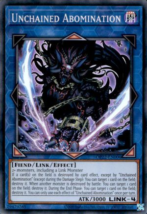 Unchained Abomination (OP22-EN006) - OTS Tournament Pack 22 Unlimited - Premium Yugioh Single from Konami - Just $0.53! Shop now at Game Crave Tournament Store