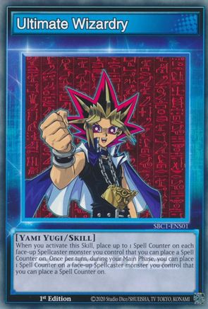 Ultimate Wizardry (SBC1-ENS01) - Speed Duel: Streets of Battle City 1st Edition - Premium Yugioh Single from Konami - Just $0.25! Shop now at Game Crave Tournament Store