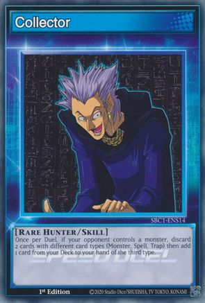 Collector (SBC1-ENS14) - Speed Duel: Streets of Battle City 1st Edition - Premium Yugioh Single from Konami - Just $0.25! Shop now at Game Crave Tournament Store
