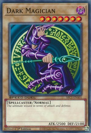 Dark Magician (A) (SBC1-ENA01) - Speed Duel: Streets of Battle City 1st Edition - Premium Yugioh Single from Konami - Just $0.48! Shop now at Game Crave Tournament Store