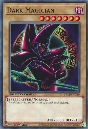 Dark Magician (G) (SBC1-ENG10) - Speed Duel: Streets of Battle City 1st Edition - Premium Yugioh Single from Konami - Just $0.28! Shop now at Game Crave Tournament Store