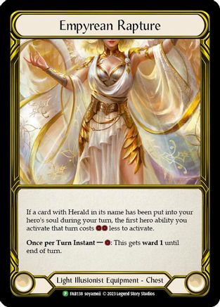 Empyrean Rapture (Golden) (FAB138) - Flesh and Blood: Promo Cards