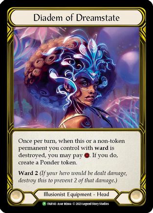 Diadem of Dreamstate (Golden) (FAB143) - Flesh and Blood: Promo Cards