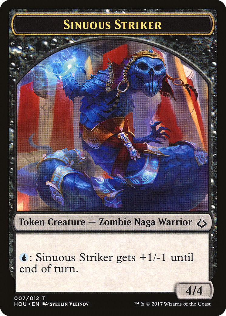 Sinuous Striker (THOU-007) - Hour of Devastation Tokens
