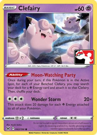 Clefairy 62 - Prize Pack Series Three