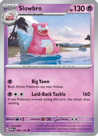 Slowbro 80 - SV Scarlet and Violet 151